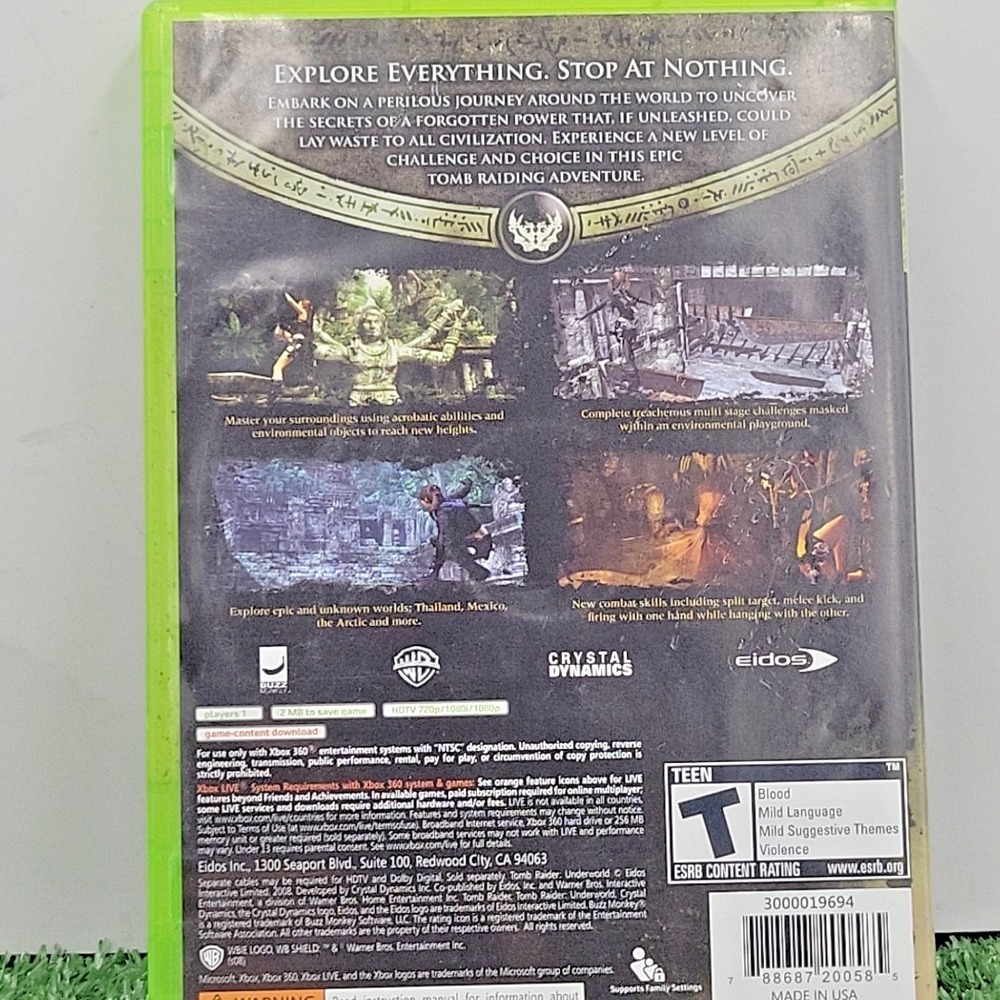 Tomb Raider Underworld Video Game for Microsoft Xbox 360 - Picture 2 of 7